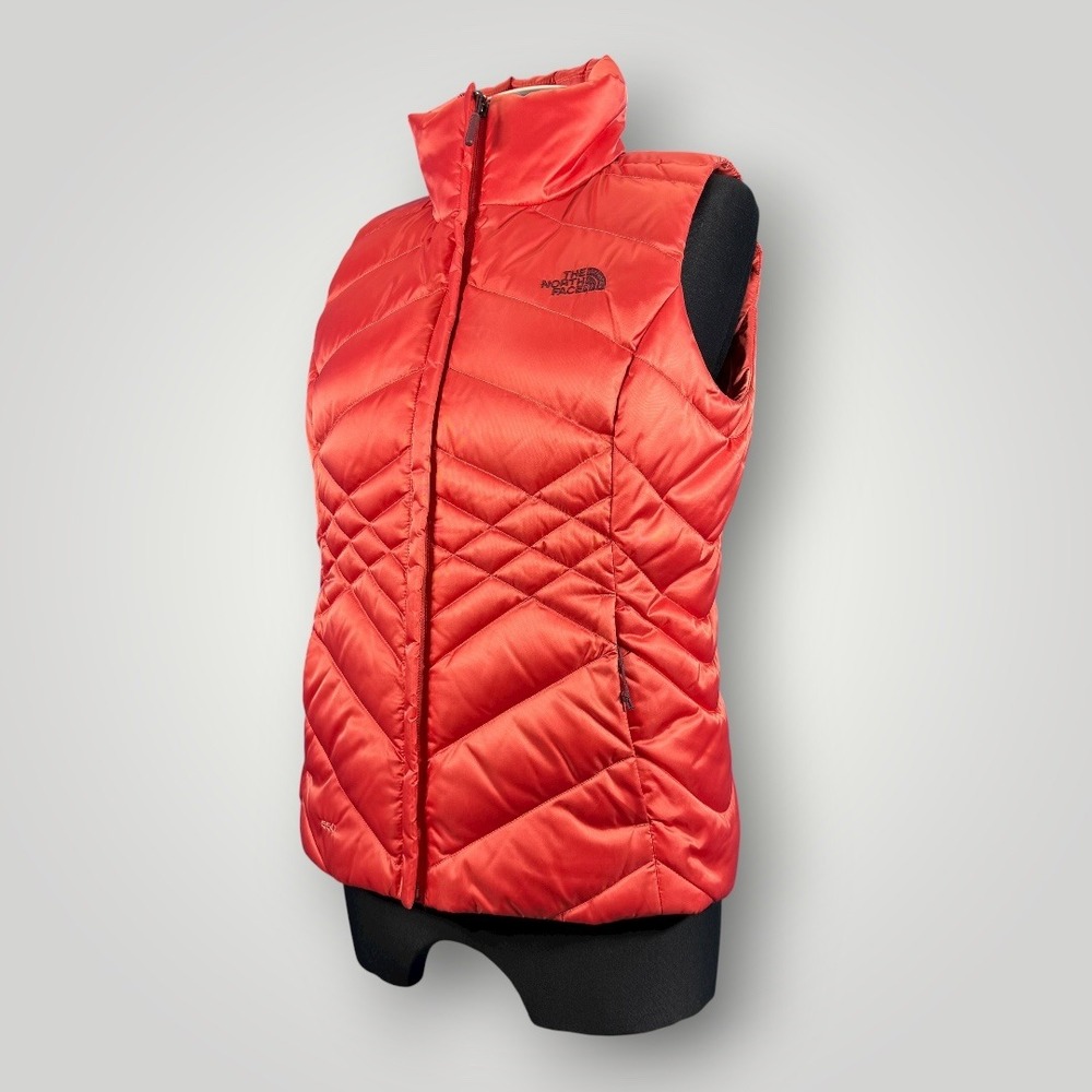 The North The North Face Womens Aconcagua Vest Down 550 Coral Outdoor size Small - Picture 4 of 11